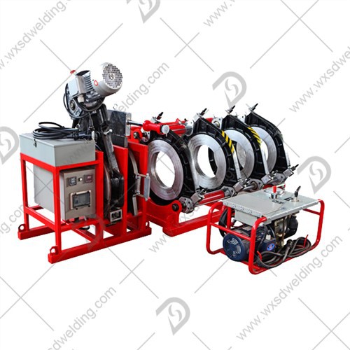 SDD450 Mașină de sudură prin termofuziune pentru țevi HDPE pentru sudare pe câmp