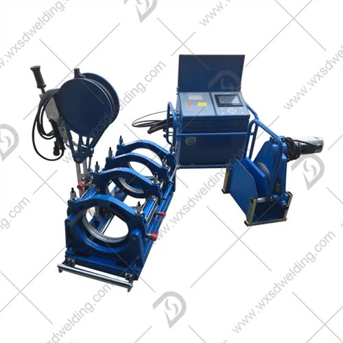 SDQZD315 Mașină de sudat prin fuziune cap la cap hidraulică din plastic pentru conducte de gaz